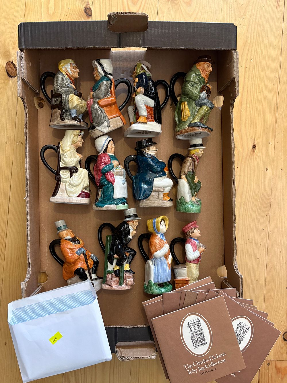 Lot 622: Wood & sons Charles Dickens toby jugs