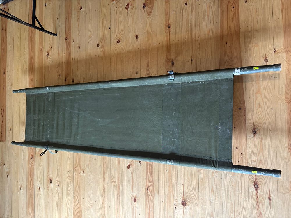 Lot 663: United States military field stretcher