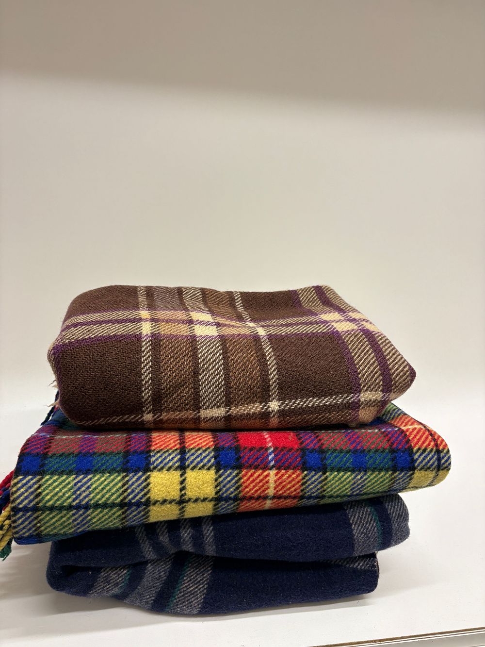Lot 523: Three Tartan Wool Blankets