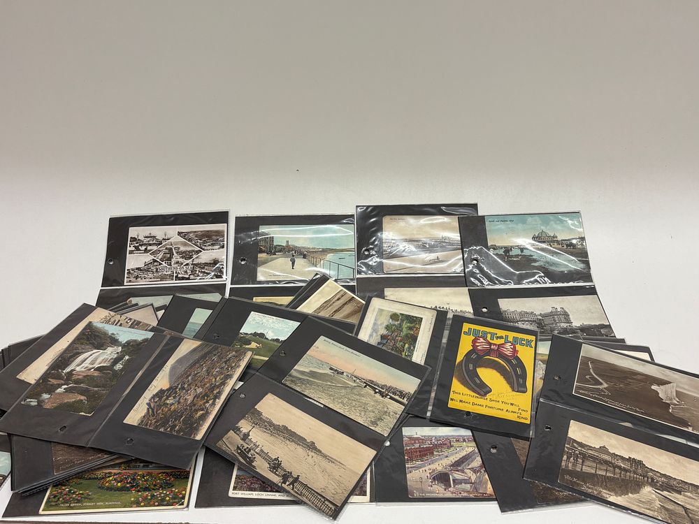 Lot 589: A Collection of Vintage British & Irish Coastal & Landscape Postcards, Late 19th to Early 20th Century
