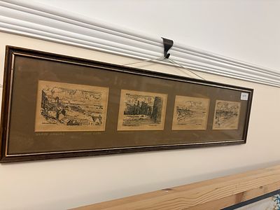 Victor Nobel Rainbird etchings