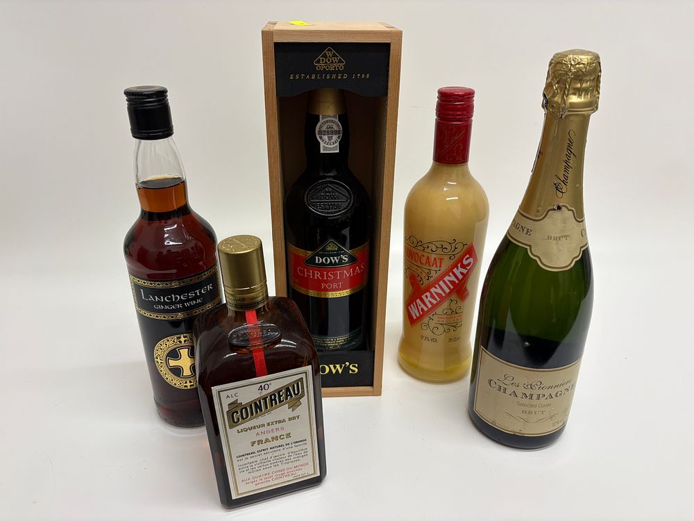 Lot 674: A Collection of Assorted Spirits and Liqueurs