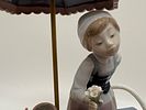 Lladro Flowers of the Season Porcelain Figurine Model 1454 Circa 1983. A significant and highly Image - 4