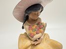 Lladro, Fragrant Bouquet (Model 2305). A Lladro Gres porcelain figurine titled Fragrant Bouquet Image - 1