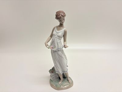 Lladro, Gardens of Athens (8119). Lladro Privilege collection glazed porcelain figurine titled 