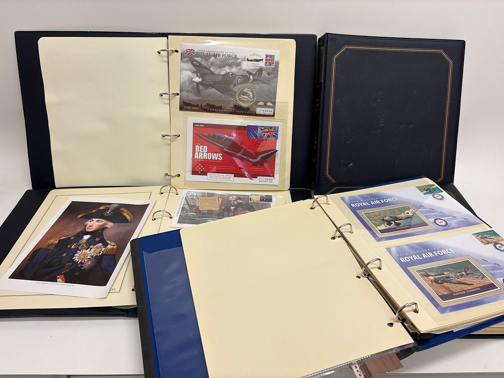 Lot 679: A Large Collection of Commemorative Coin and First Day Covers