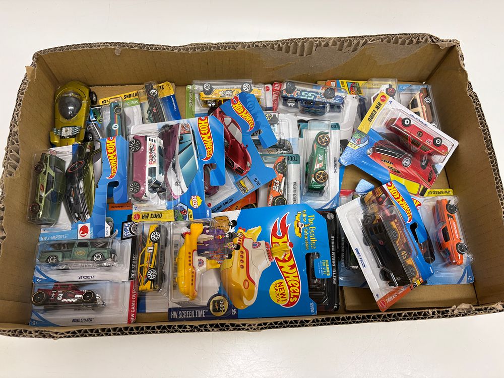 Lot 542: A Collection of Mattel Hot Wheels Toy Vehicles