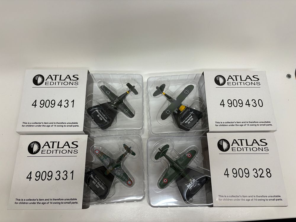 Lot 552: A Collection of Atlas Editions Die-cast Aircraft Models