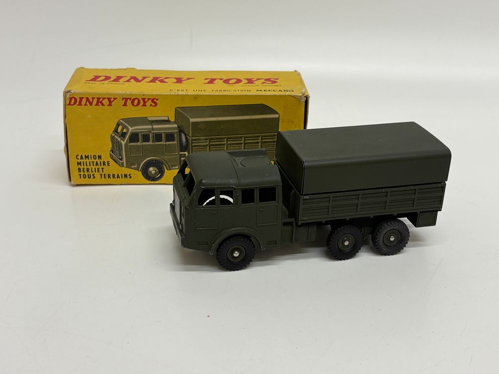 Lot 569: Dinky Toys 818 Berliet All-Terrain Military Truck