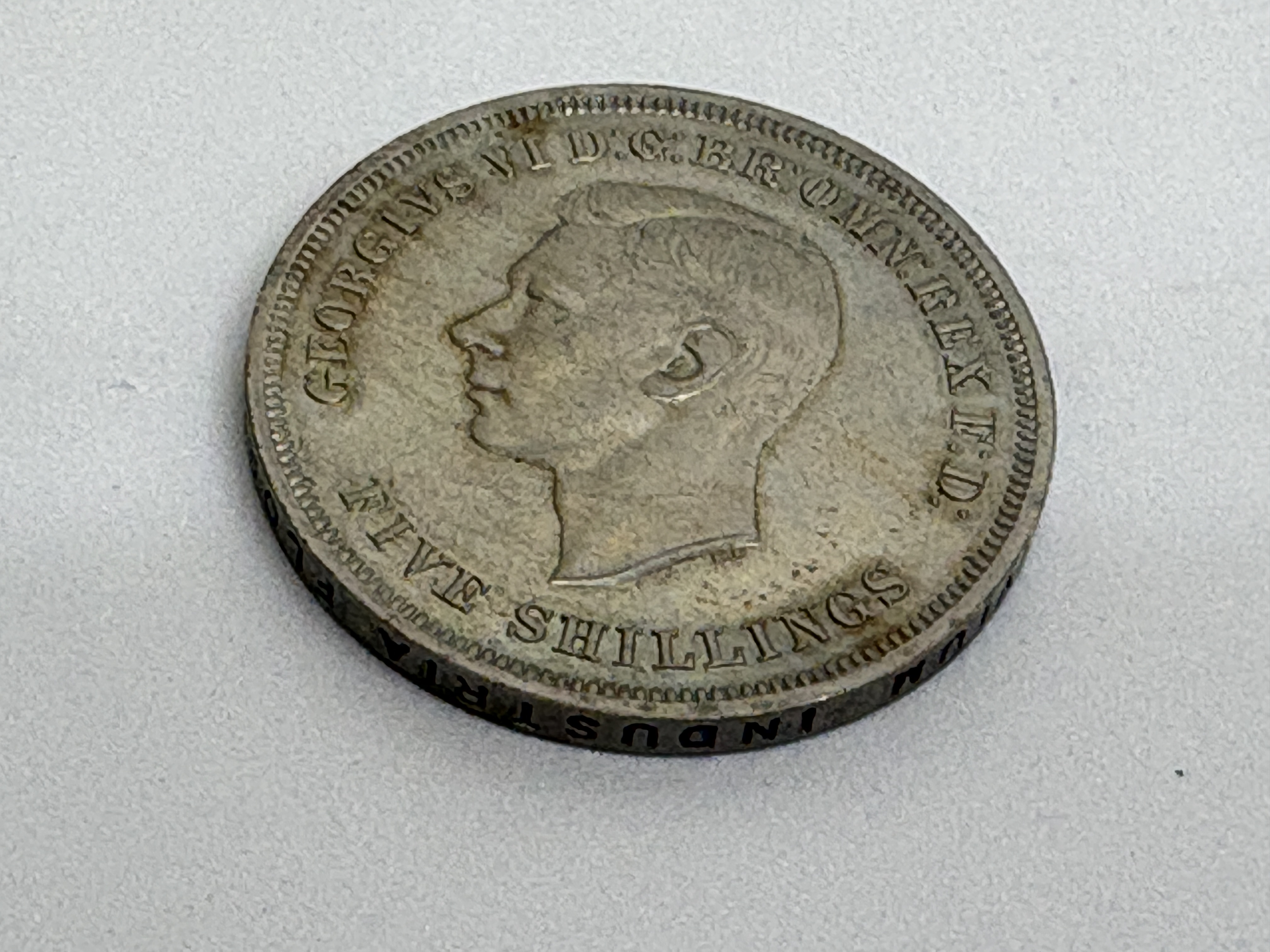 1951 UK Five Shillings Crown