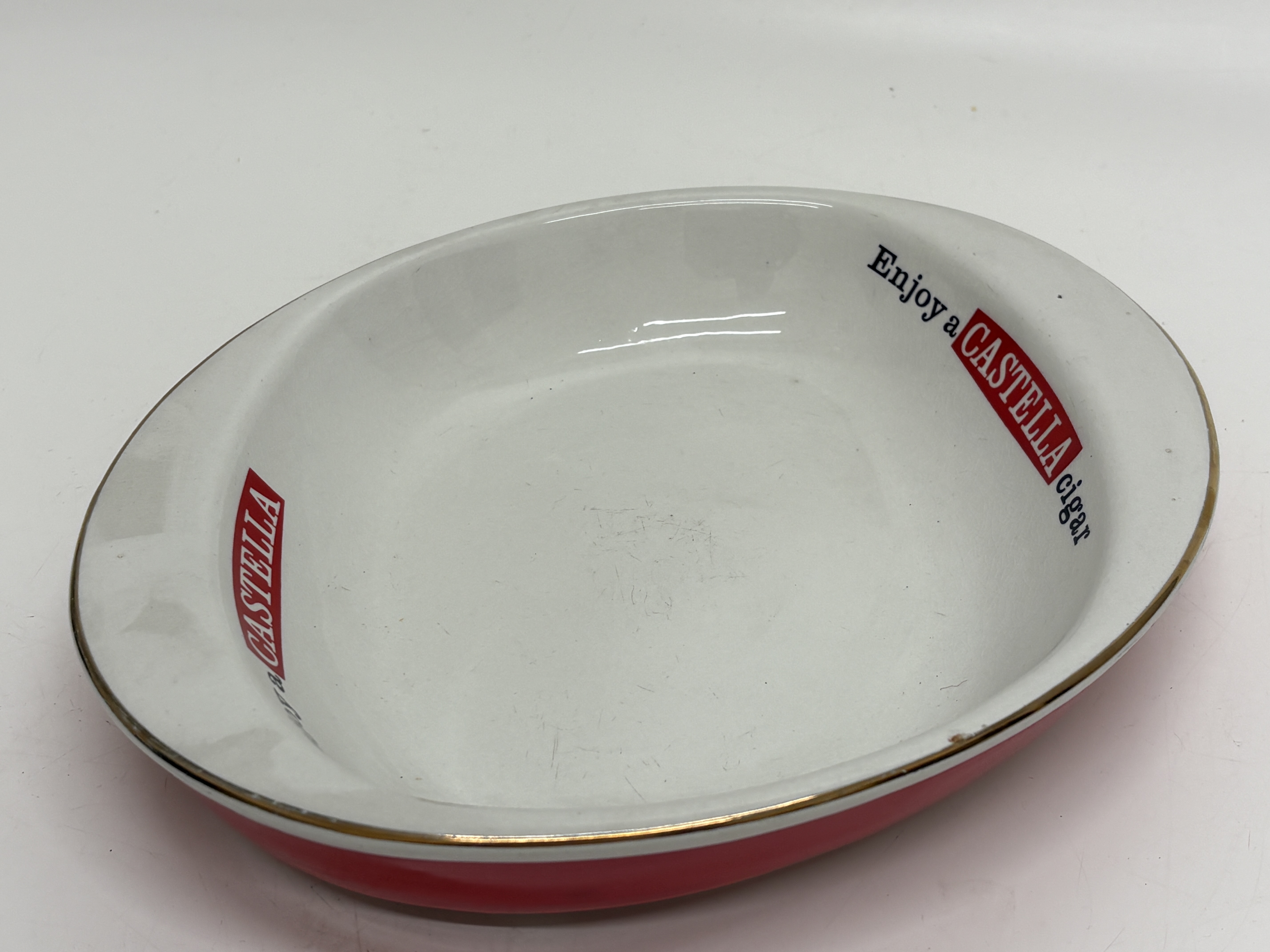 Wade Ceramic Castella Cigar Advertising Ashtray