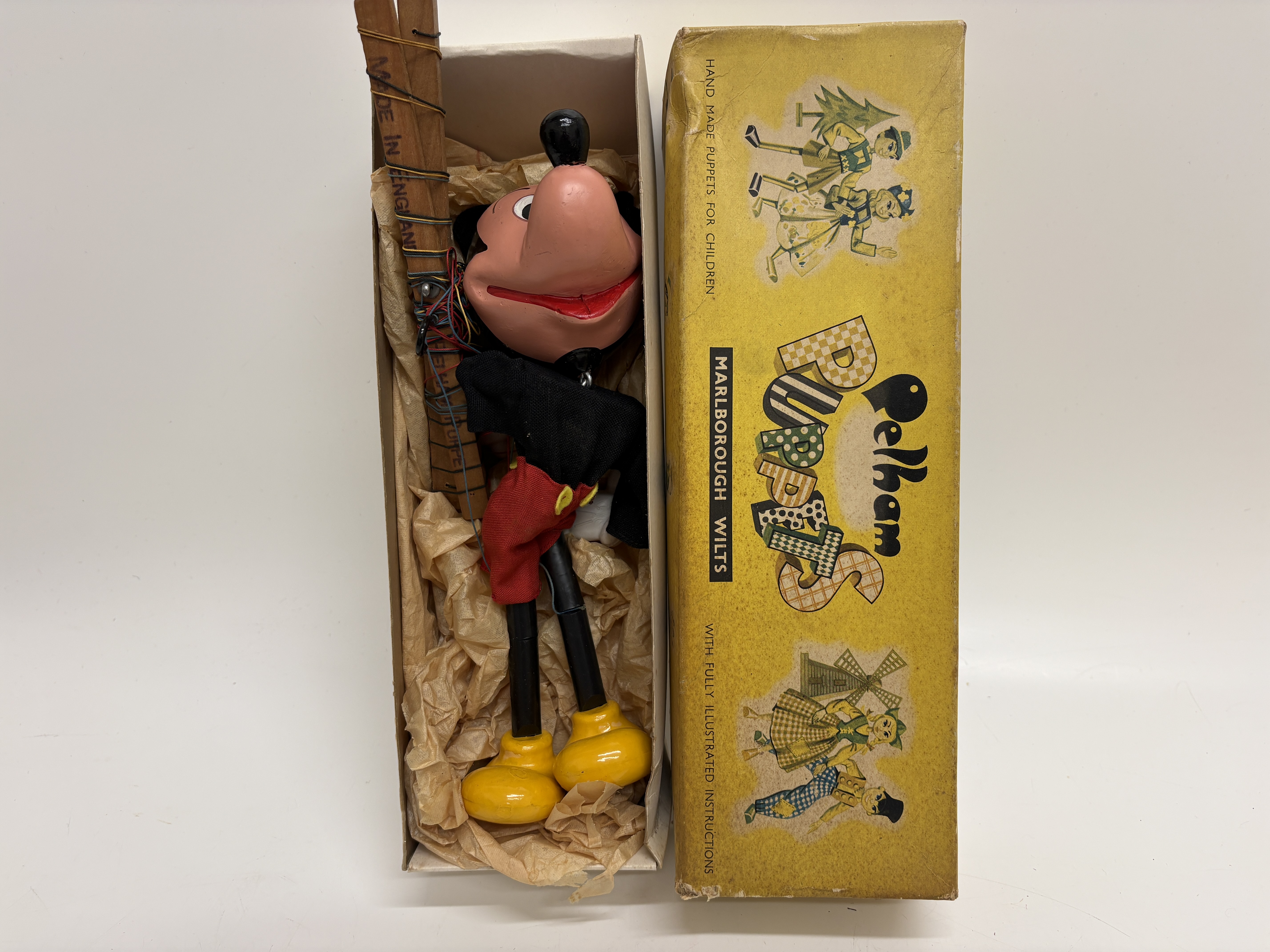 Pelham Puppets SL Mickey Mouse Marionette with Original Box