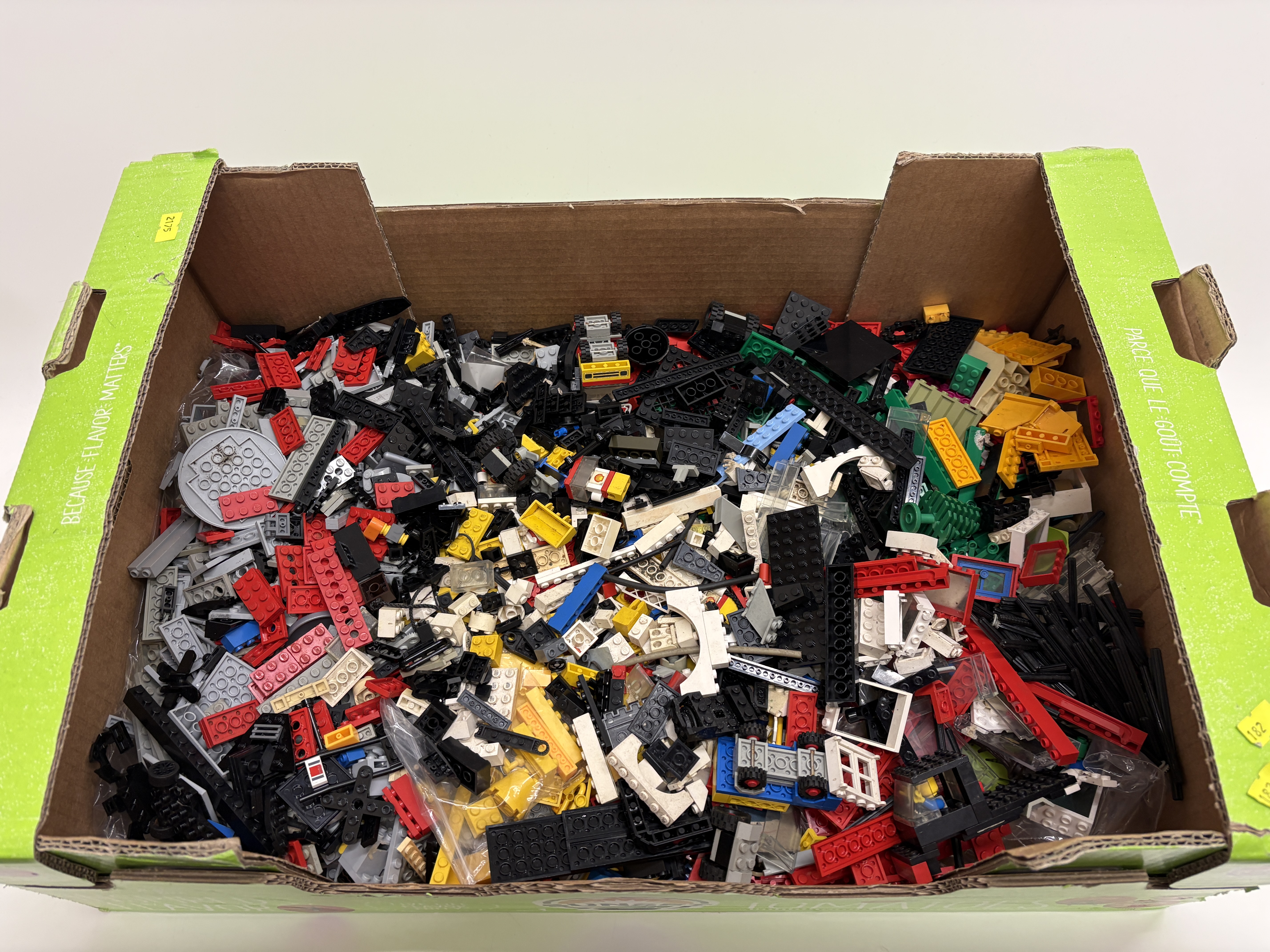 A Collection of Bulk LEGO Bricks and Components