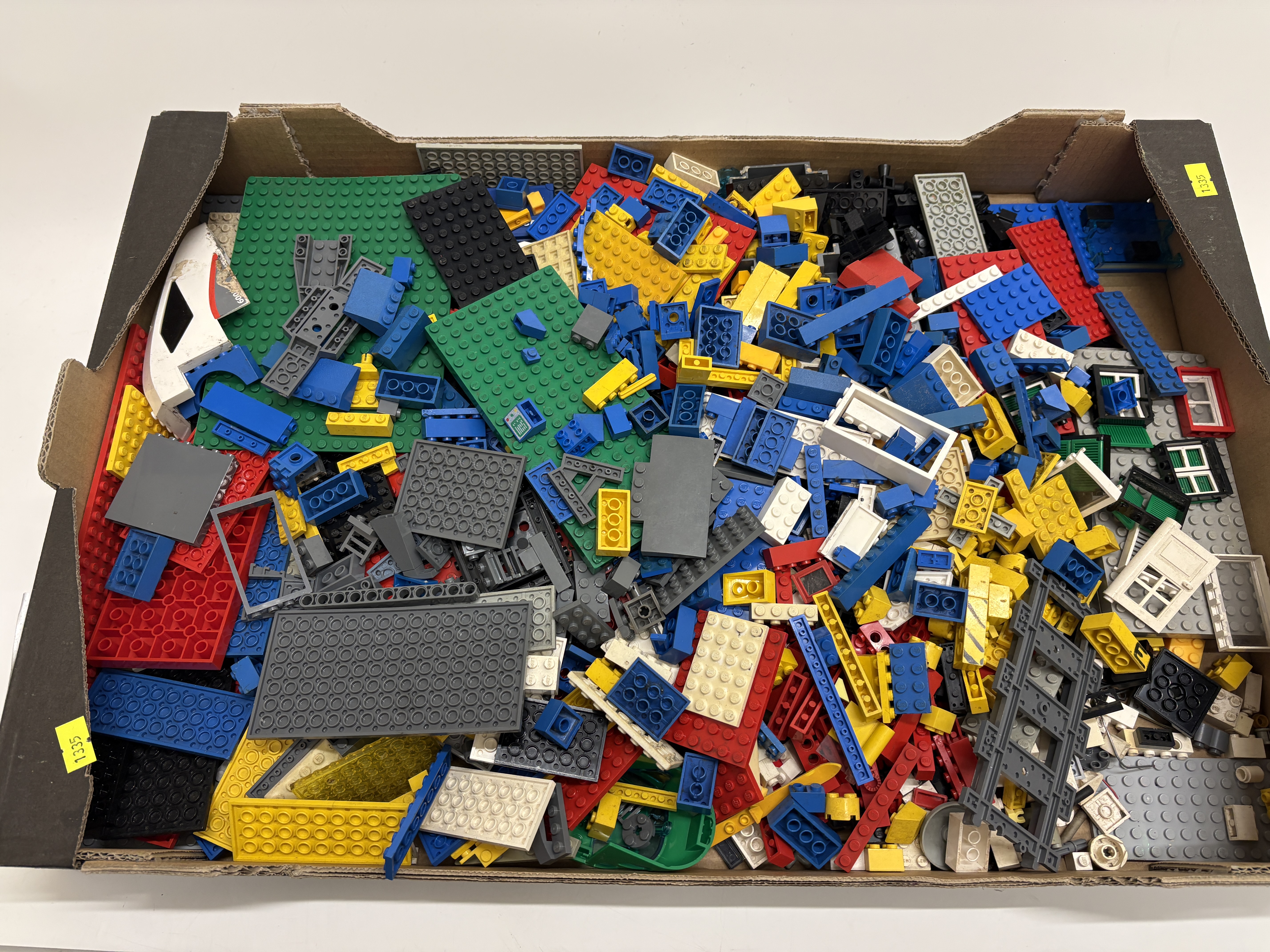 A Collection of LEGO Building Bricks and Components