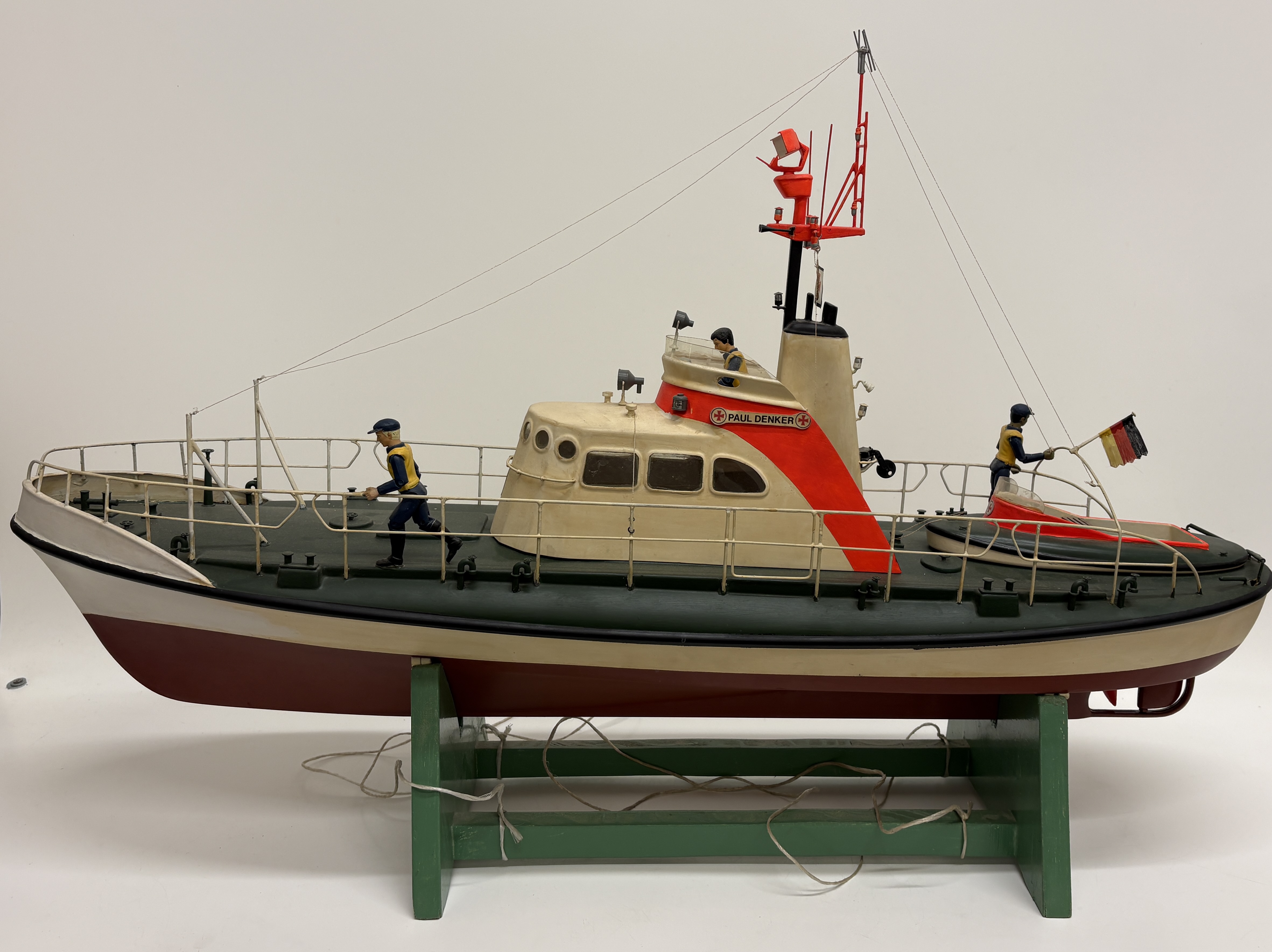 A Graupner Radio-Controlled Model of the German Search and Rescue Vessel Paul Denker