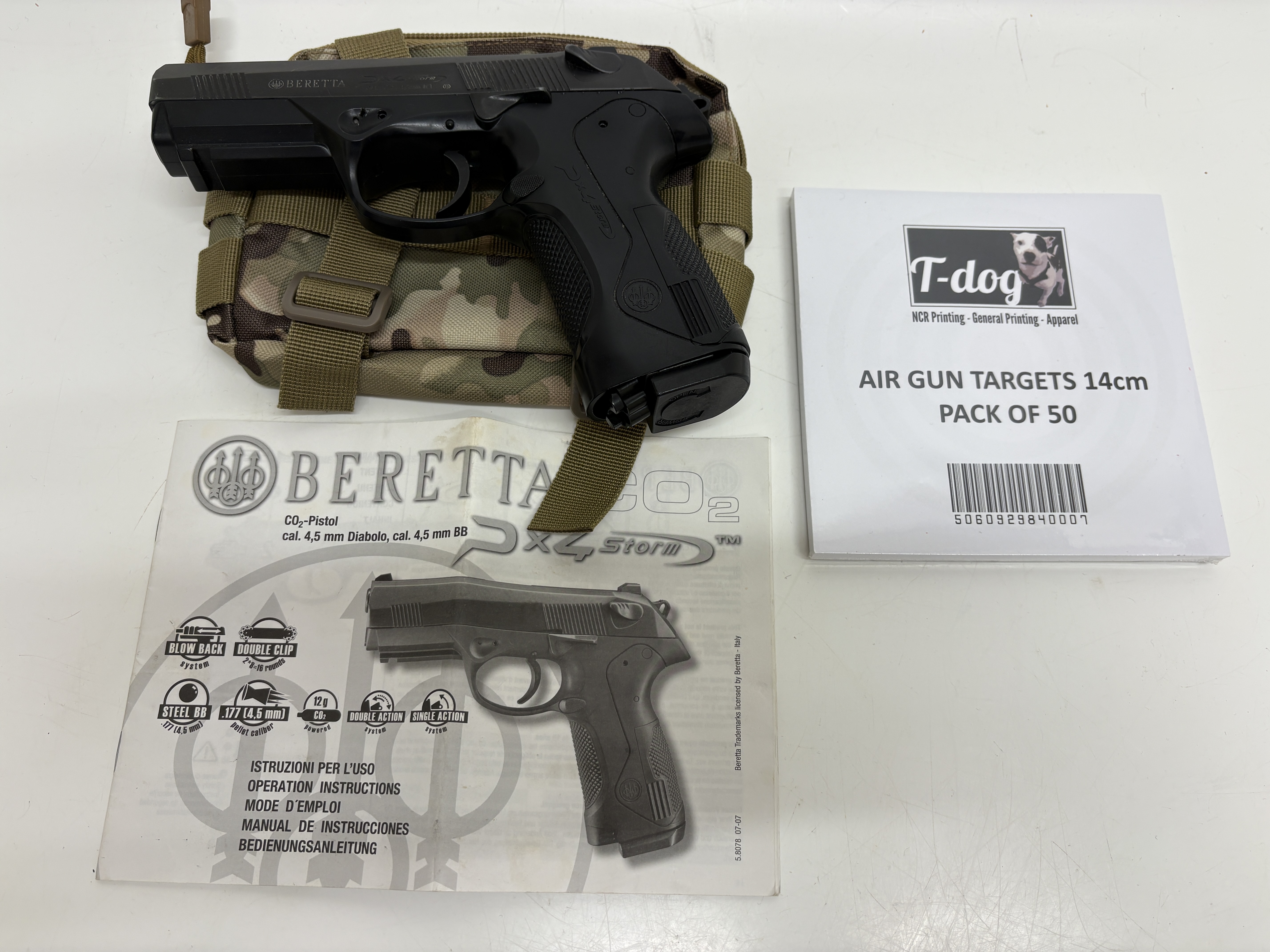 Umarex Beretta Px4 Storm Blowback CO2 Air Pistol .177 Calibre
