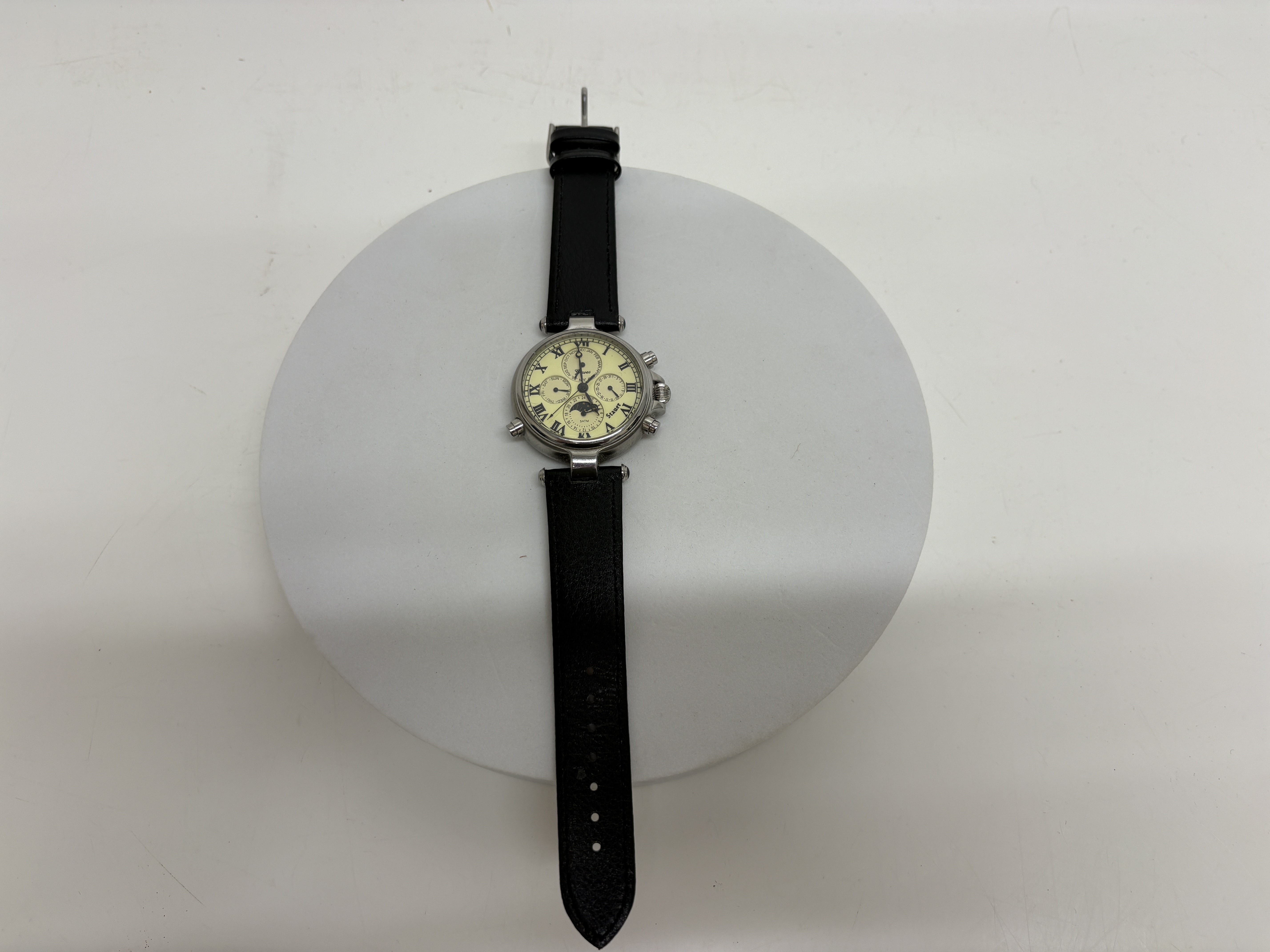 Stauer Graves '33 Reference 13372 Complication Wristwatch in Original Box