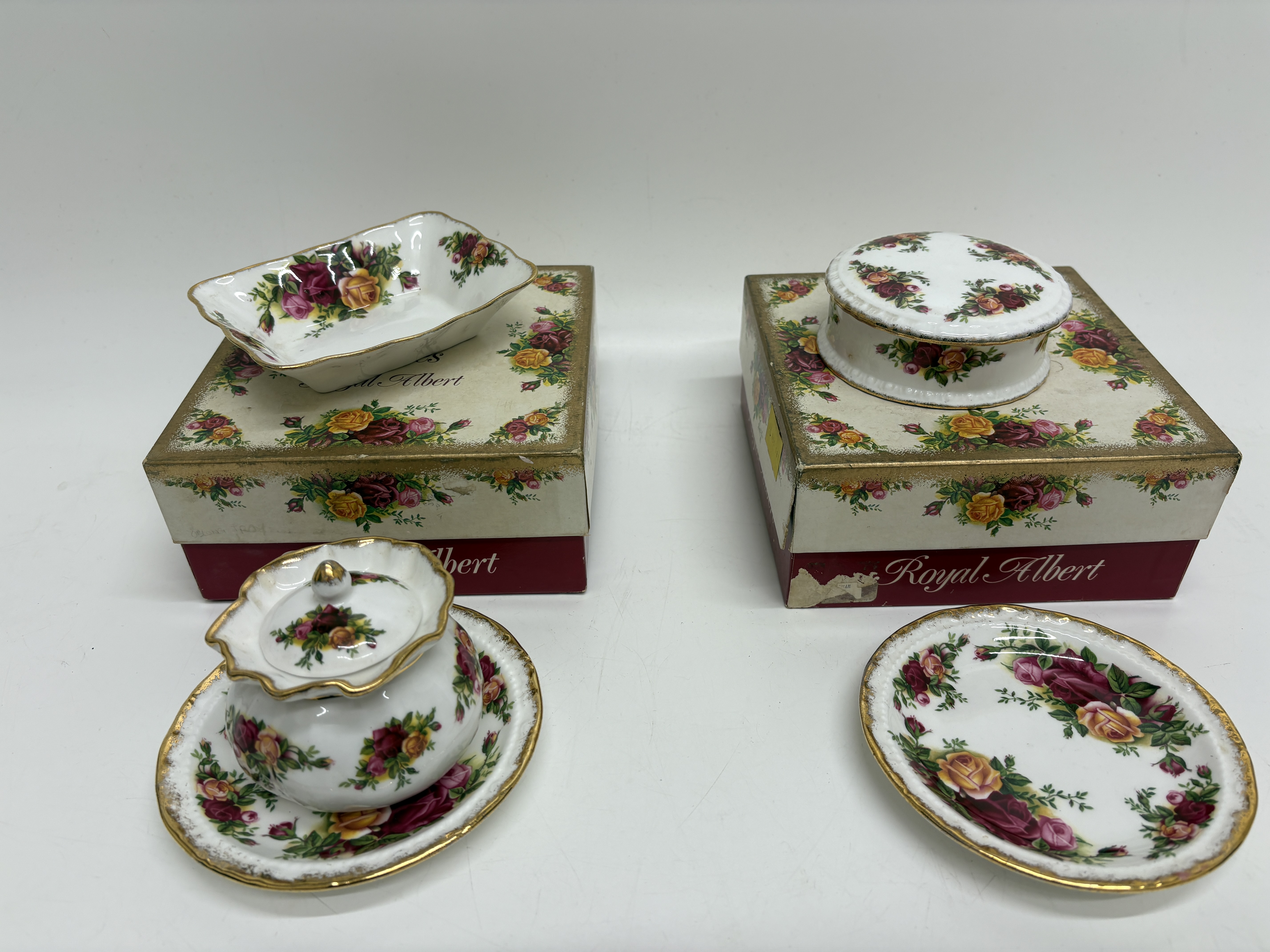 A Collection of Royal Albert Old Country Roses Bone China Giftware