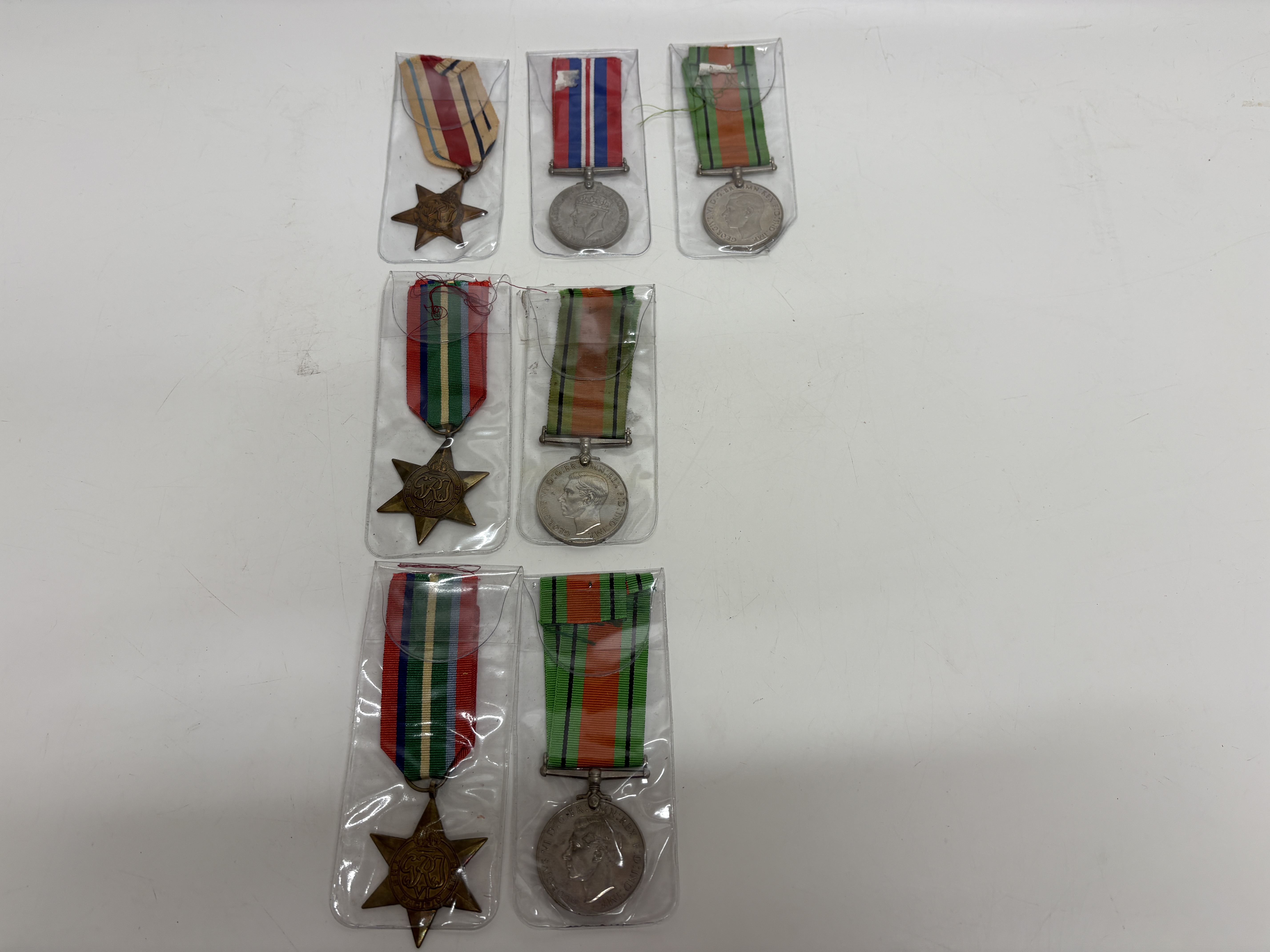 A Group of Original Second World War British Military Campaign Medals