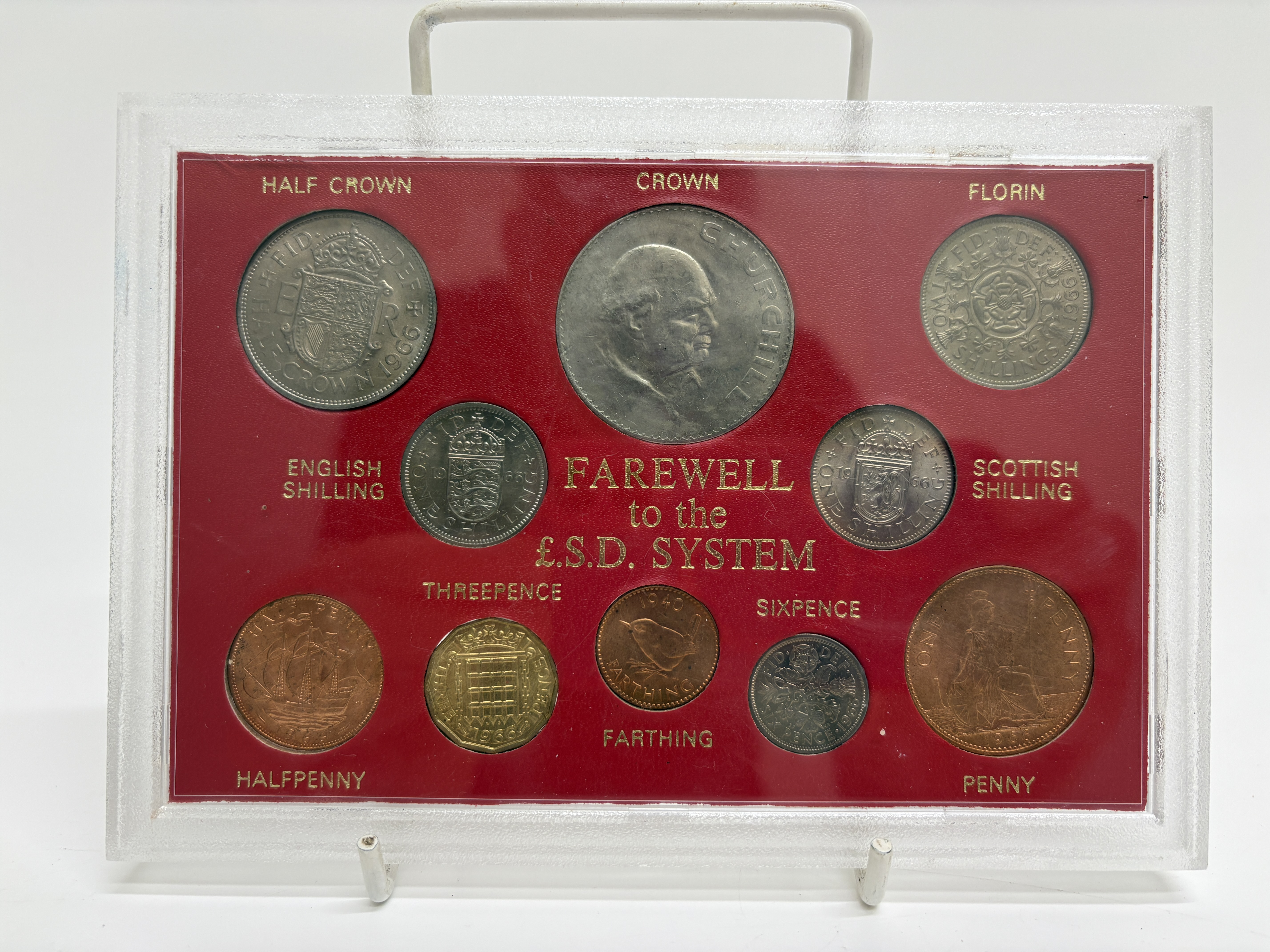 UK Farewell to the £.S.D. System Pre-Decimal Coin Set