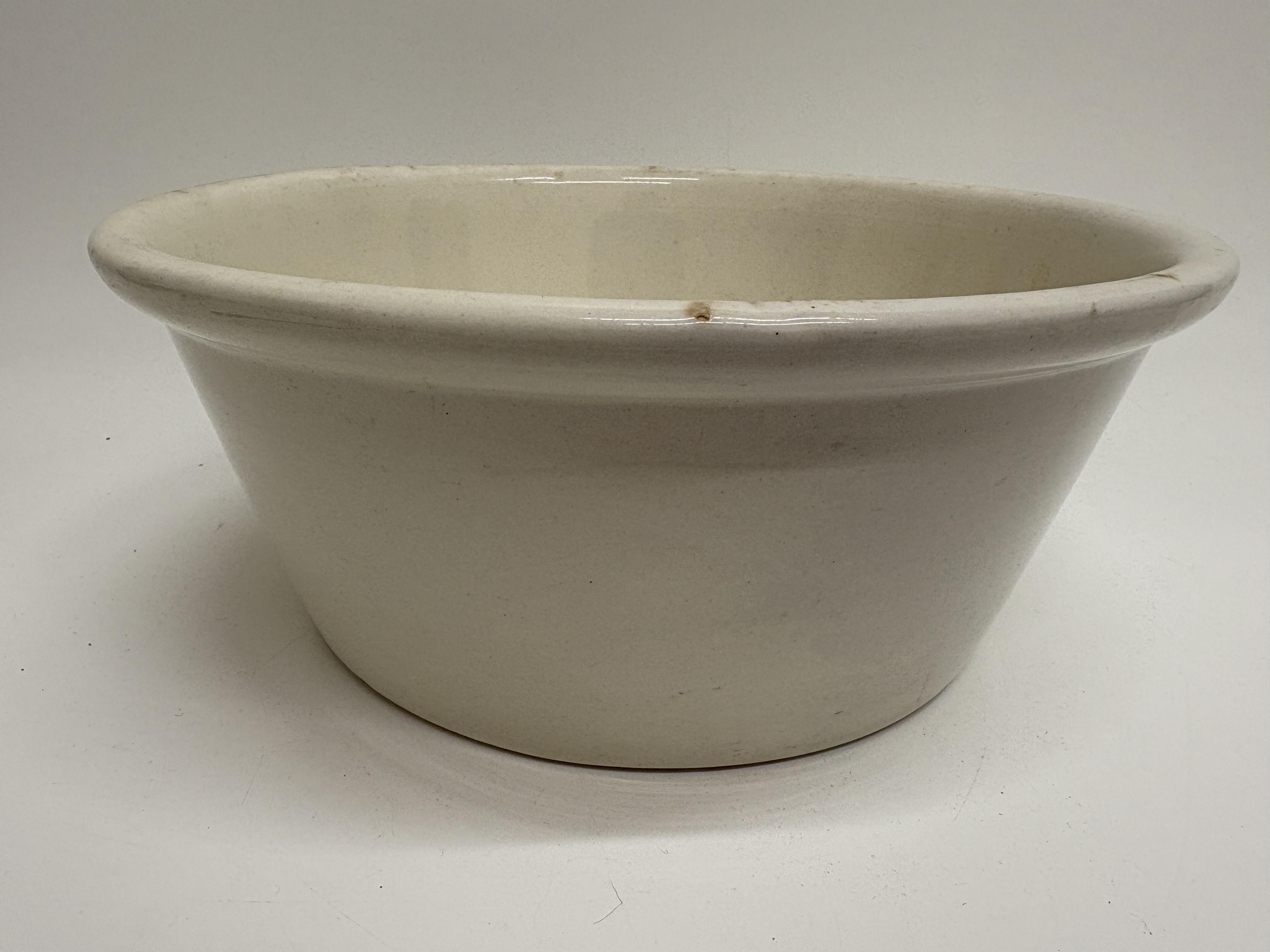 A G.L. Ashworth & Bros. Ltd Ironstone Utility Bowl Dated 1950