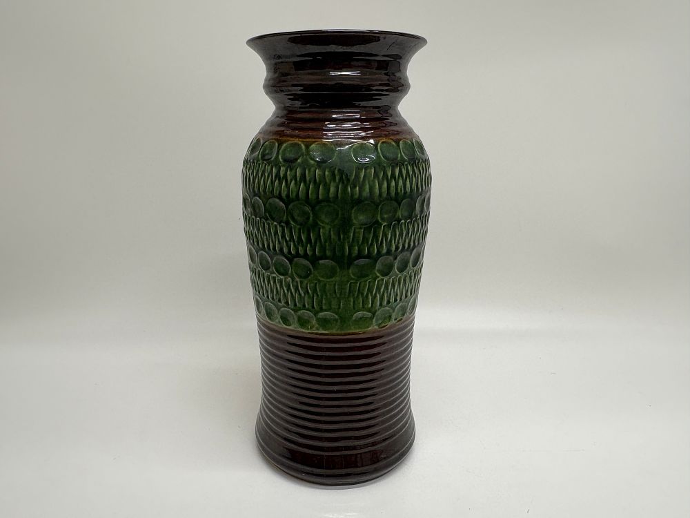 Lot 634: A large West German Bay Keramik earthenware vase