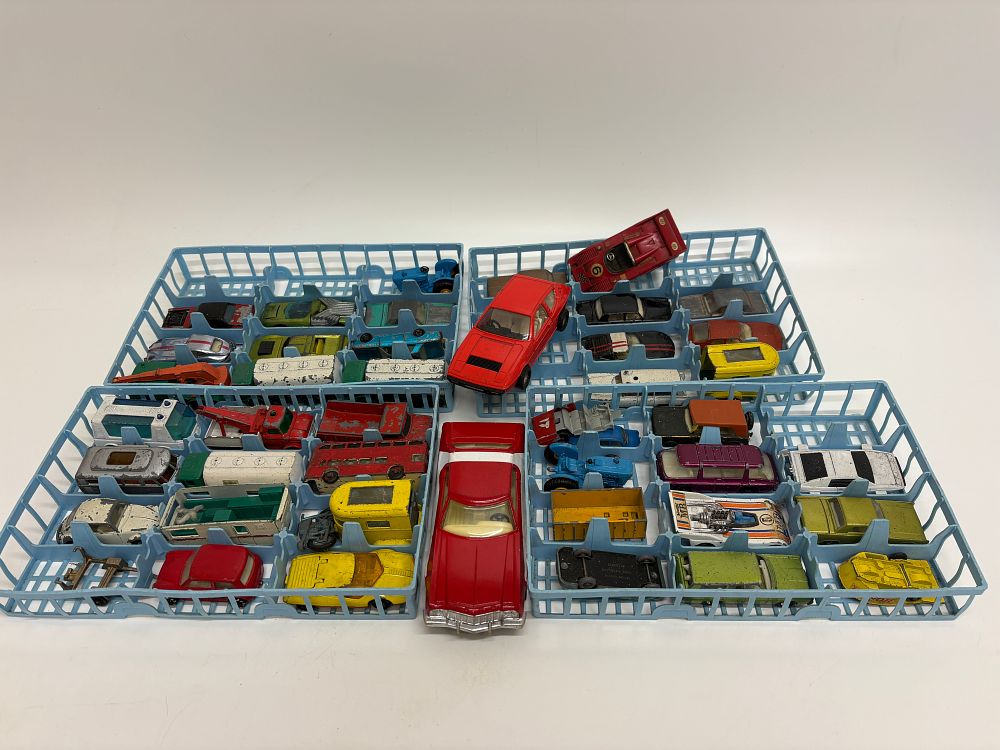 Lot 753: A Collection of Approximately 46 Matchbox by Lesney Vintage Die-cast Toy Vehicles