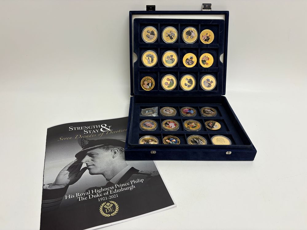Lot 50k: A Westminster Collection Royal Commemorative Coin and Medal Set