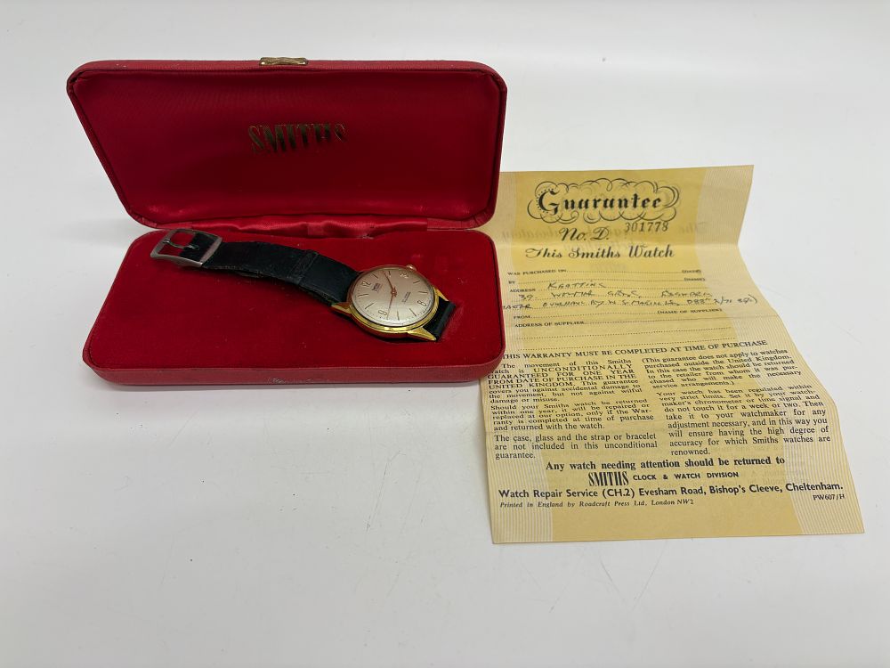 Lot 50D: A Smiths Everest Automatic wristwatch with box and paperwork