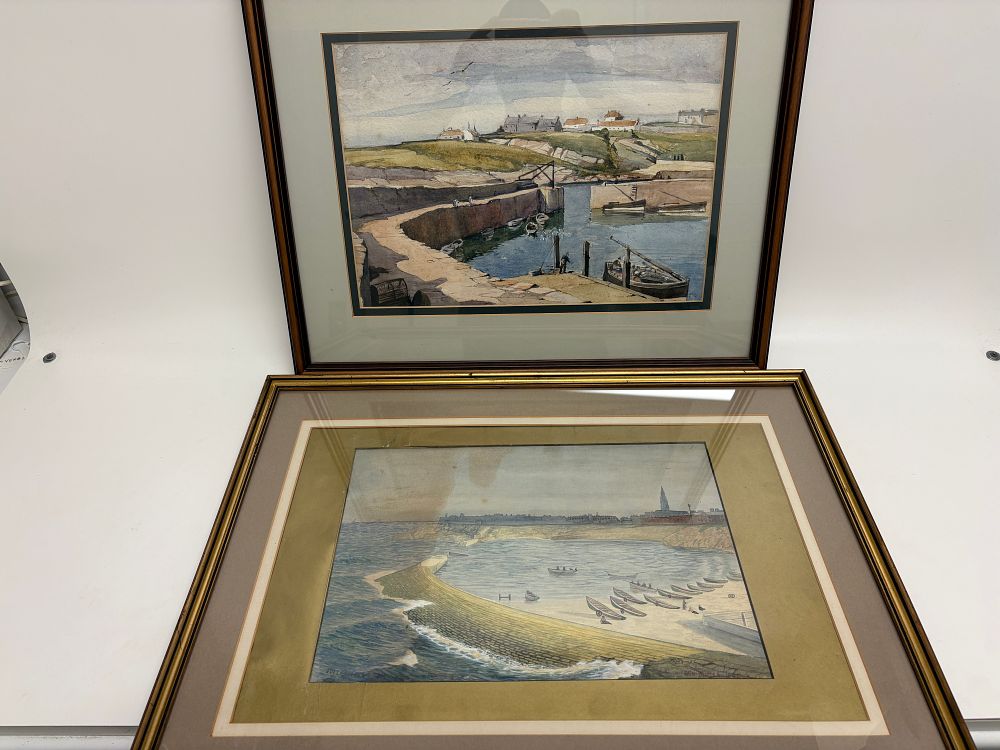 Lot 687: Bryan Senior and British School, A Trio of contemporary Framed Watercolours