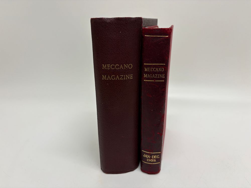 Lot 654: Riley, Frank (ed.). Meccano Magazine. Meccano Ltd., 1959-1960. Two Volumes.