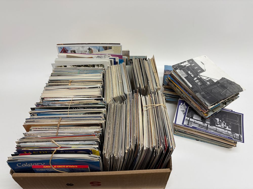Lot 365: A Collection of International and Domestic Postcards and Ephemera