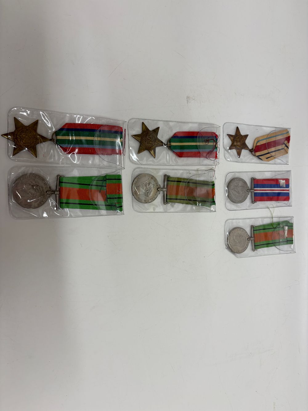 Lot 146: A Group of Original Second World War British Military Campaign Medals