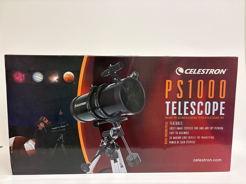 Lot 351: A Celestron PS1000 Reflecting Telescope