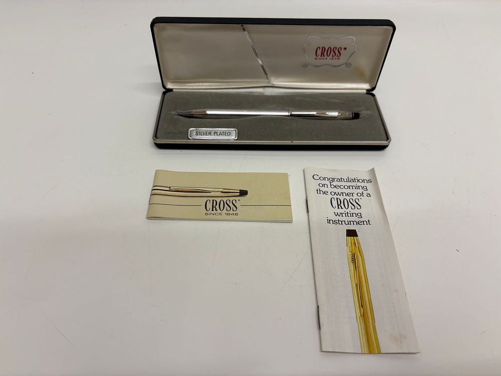 Lot 98: Cross Classic Century Silver Plated Ballpoint Pen