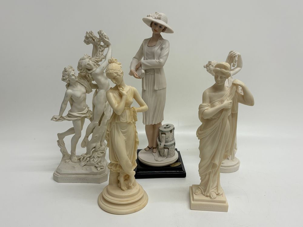 Lot 366: An Assortment of Classical and Fashion Figurines