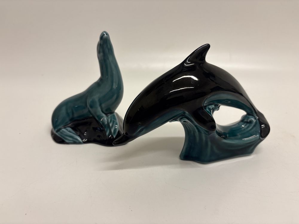 Lot 368: Two Poole Pottery Marine Life Figurines