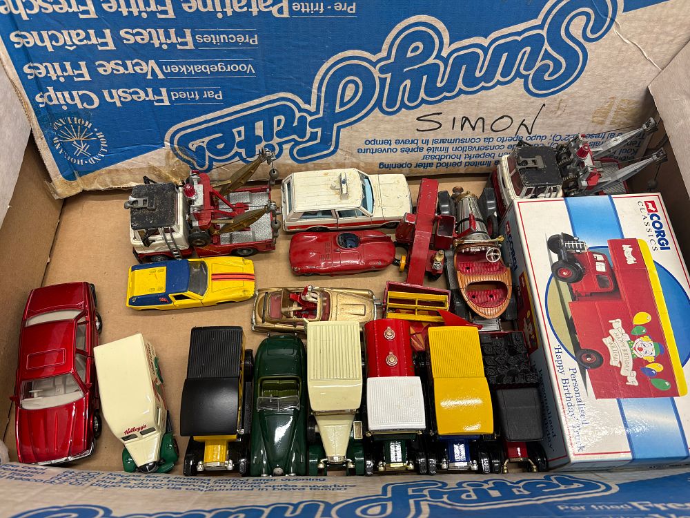 Lot 456: A Collection of Vintage Die-Cast Toy Vehicles including Dinky and Corgi