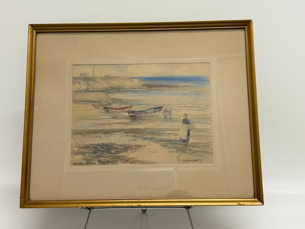 Lot 149: Victor Noble Rainbird, Cullercoats, Watercolour and Pencil on Paper