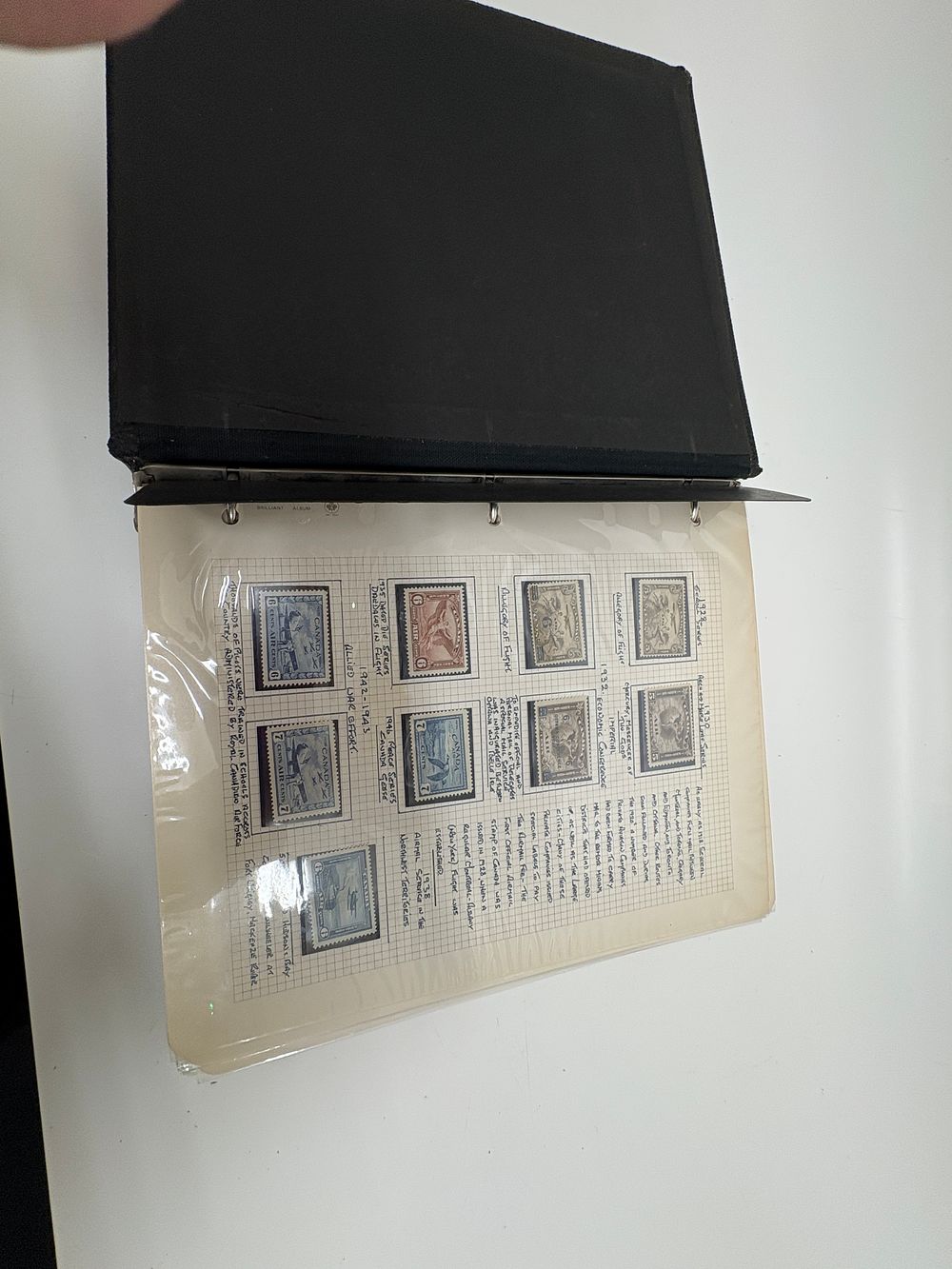 Lot 112: CA 1908-1974 Postage Stamp Collection in Binder