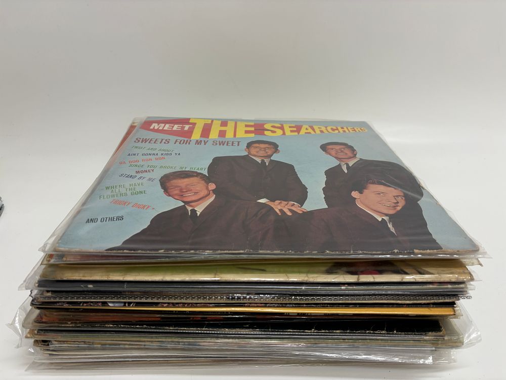 Lot 240: An Assortment of Vinyl LP Records including The Beatles and Rock 'n' Roll