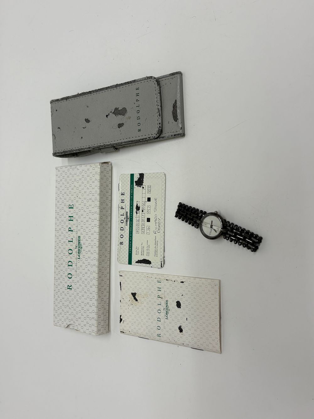 Lot 42: Rodolphe by Longines Ladies Quartz Wristwatch with Box and Papers