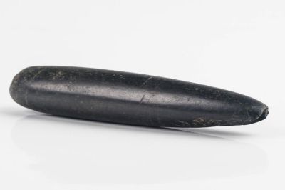 Pre-Columbian Jade Gouge / Guatemala. Age unknown but Mayan / pre-Columbian and approx 5.5" L x