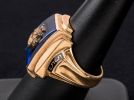 10K Gold 1955 Conshohocken HS Ring. 10K gold 1955 Conshohocken High School ring. Inside of ring Image - 1