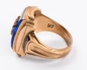 10K Gold 1955 Conshohocken HS Ring. 10K gold 1955 Conshohocken High School ring. Inside of ring Image - 3