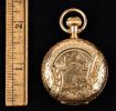 Antique 14K Gold Elgin Ladies Pocket Watch. 14k Gold Elgin ladies pocketwatch marked W.W.C. Co. Image - 1