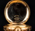 Antique 14K Gold Elgin Ladies Pocket Watch. 14k Gold Elgin ladies pocketwatch marked W.W.C. Co. Image - 3
