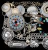 Costume Jewelry. Various costume jewelry including carved gemstone animal necklaces, fish and Image - 3