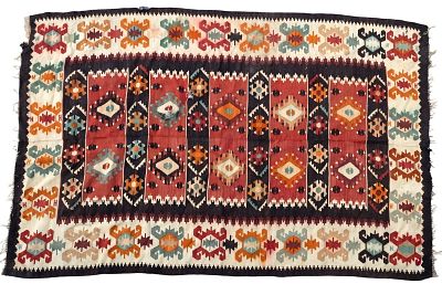 Kilim Rug. Kilim rug measuring approx. 6'6" x 4'3". Condition: Absence of a condition statement 