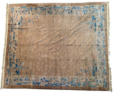 Antique Peking Chinese Rug. Antique Peking Chinese rug. Measures approx. 12' L x 9' 5" W. 